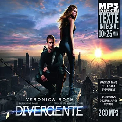 Afbeelding van Marine Royer (Lecteur) Veronica Roth: Divergente (2 CD) (Integrale MP3)