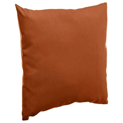 Afbeelding van Bank/sier/tuin kussens binnen/buiten terra bruin 40 x 10 cm Water en UV bestendig