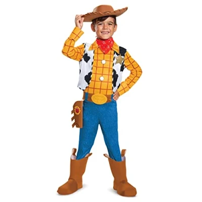 Afbeelding van Disney Pixar Woody Toy Story 4 Deluxe Boys&#039; kostuum