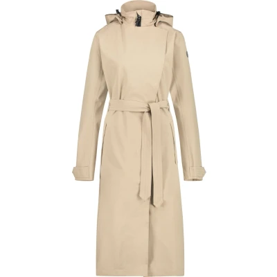 Afbeelding van Regenvest Agu Trench Coat Long Uo W maat S Beige