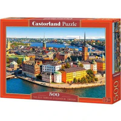 Afbeelding van Castorland Legpuzzel The Old Town Of Stockholm 500 Stukjes