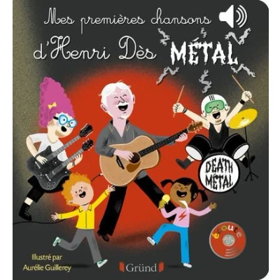 Image de Mes premières chansons d&#039;Henri Dès métal Livre sonore avec 6 puces les extraits originaux D