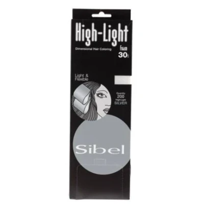 Afbeelding van Sibel Highlight Folie Foam Zilver 30cm