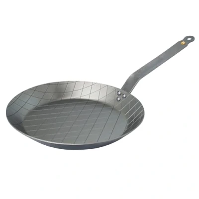 Afbeelding van De Buyer Mineral B Steakpan 24 Cm Grijs