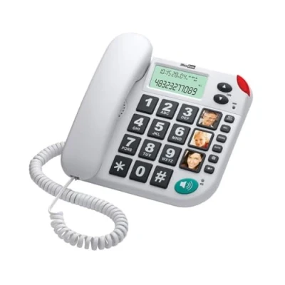 Afbeelding van Maxcom KXT 480 Vaste telefoon Wit