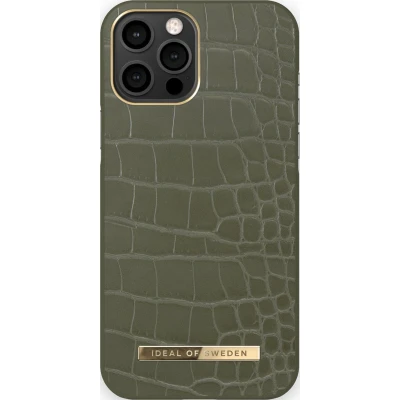 Afbeelding van iDeal of Sweden Hoesje Geschikt voor iPhone 12 Pro Max Seamless Case Backcover groen