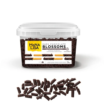 Afbeelding van Callebaut Chocoladekrullen klein Puur 1kg