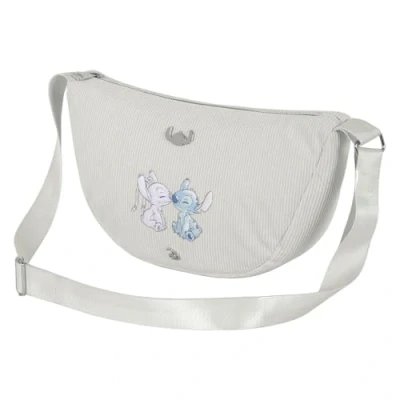 Afbeelding van Disney Roy Lilo en Stitch unisex ovale tas gebroken wit, wit