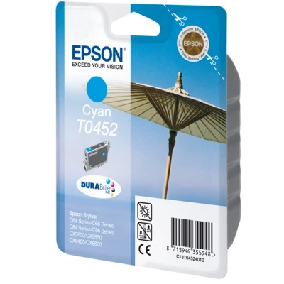Afbeelding van Epson T0452 Inktcartridge / Cyaan