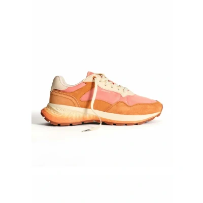 Afbeelding van HOFF Sneakers laag, Dames, Maat: 41, Orange Leer en textiel