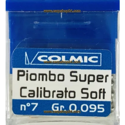 Afbeelding van Colmic Piombo Super Calibrato Soft Maat : nr 7 0.095g