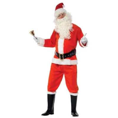 Afbeelding van Zeer compleet kerstman pak Santa kostuum maat XL XXL