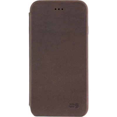 Afbeelding van Senza Raw Skinny Leather Booklet Apple iPhone 7 Plus/8 Plus Chestnut Brown