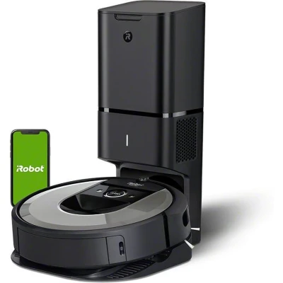 Afbeelding van iRobot® Roomba® i7+ Robotstofzuiger met slimme navigatie Automatische vuilafvoer i7556