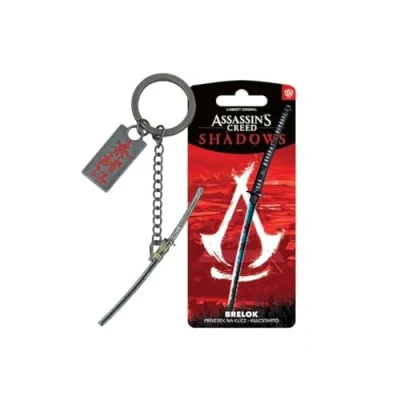 Afbeelding van Sleutelhanger Good Loot Assassin&#039;s Creed: Shadows Katana van Naoe