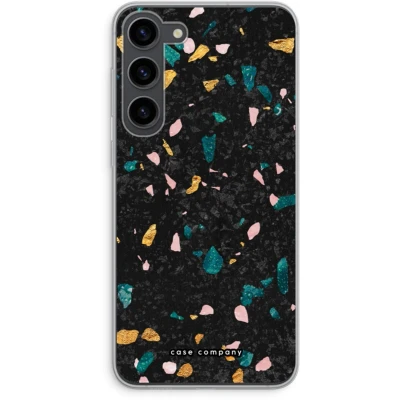Afbeelding van Case Company® hoesje geschikt voor Samsung Galaxy S23 Plus Terrazzo N10 Soft Cover Telefoonhoesje Bescherming aan alle Kanten en Schermrand