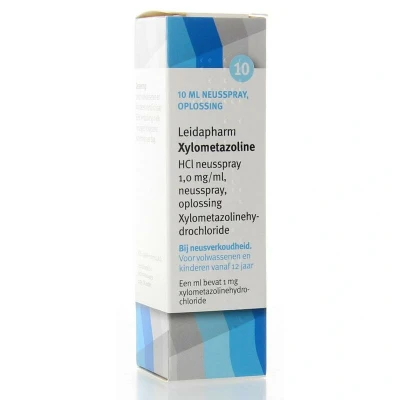 Afbeelding van Xylomet Hcl Neusspr 1mg/ml Uad 10ml Leidapharm eFarma