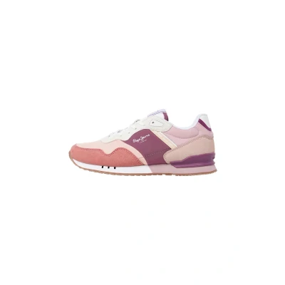 Afbeelding van Pepe Jeans London Urban W Sneakers laag, Dames, Maat: 38, Sherbert orange Kunststof