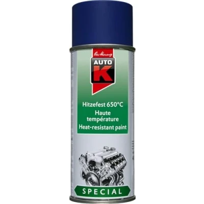Image de Bombe de peinture haute température bleu 650c 400ml 233070