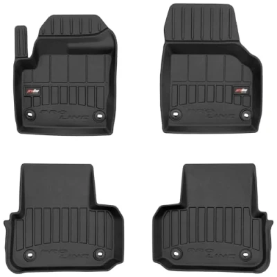 Afbeelding van M MOTOS Rubberen vloermatten voor Land Rover Discovery Sport vanaf 2014 Verbeter je reiscomfort met de zwarte antislipmat auto 3D automat alle weersomstandigheden, bescherming