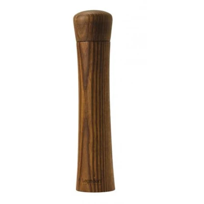 Afbeelding van Legnoart pepermolen/zoutmolen d60*h260mm GIRO Donker Legno24 essenhout