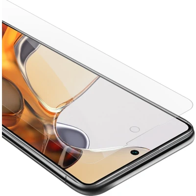 Afbeelding van Cadorabo Screenprotector geschikt voor Xiaomi 11T / PRO Pantser film Beschermende in KRISTALHELDER Geharde (Tempered) display beschermglas 9H hardheid met 3D Touch