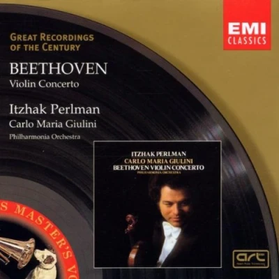 Afbeelding van Beethoven: Violin Concerto / Perlman, Giulini