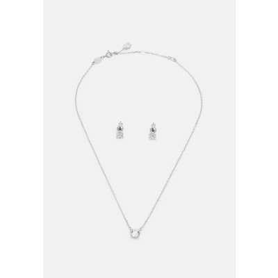Afbeelding van Swarovski Constella SET PAVE Oorbellen silvercoloured, Dames, Maat: One Size, Silver coloured
