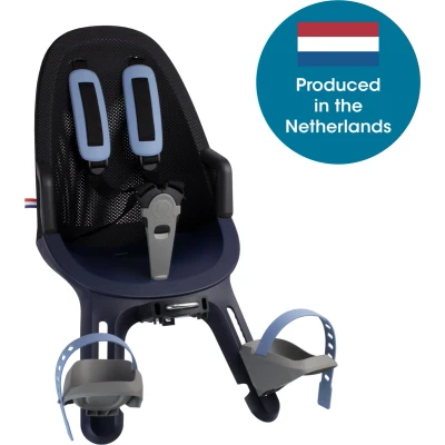 Afbeelding van Qibbel Air Fietsstoeltje Voor Denim Blue