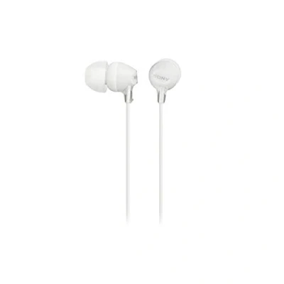Afbeelding van Sony MDR EX15LPW in ear koptelefoon, wit