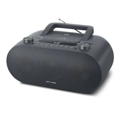 Image de Lecteur radio CD et MP3 portable Muse M 35 Bluetooth Noir