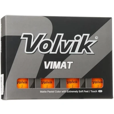 Afbeelding van Volvik Vimat Golfballen Oranje 12 Stuks