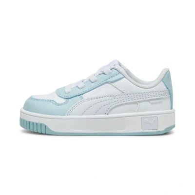 Afbeelding van Puma Carina Street Babyschoenen voor kinderen, Maat: 23, White silver mist Kunststof