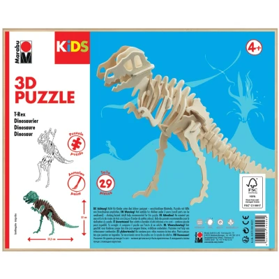 Afbeelding van Marabu 0317000000021 puzzel 3D 29 stuk(s)