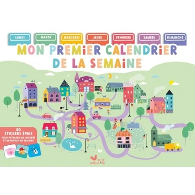 Afbeelding van MON PREMIER CALENDRIER DE LA SEMAINE