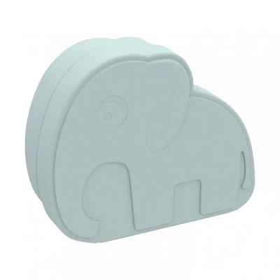 Afbeelding van Done by deer Kiddish lunch box Elphee Blue Blauw / 17,7 x 14,5 6,4 cm Kunststof (BPA vrij)