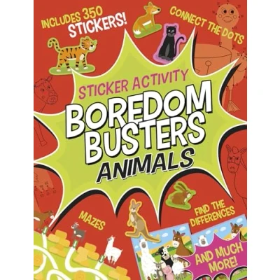 Afbeelding van Boredom Busters: Animals Sticker Activity