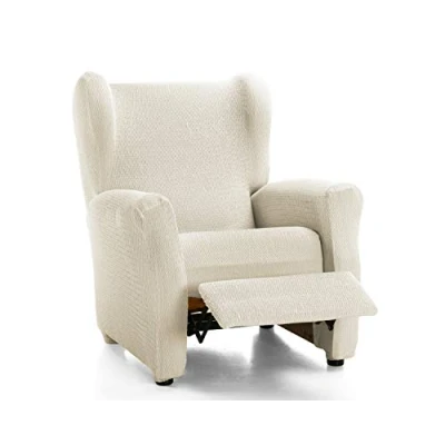 Afbeelding van Martina Home Tunez Relax, stoelhoes, ivoor
