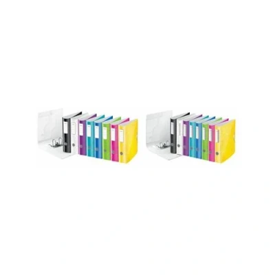 Image de LEITZ Classeur Active WOW, 180 degrés, 80 mm, blanc