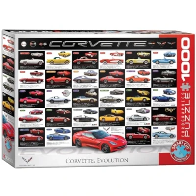 Image de Puzzle Eurographics Corvette Evolution, 1000 pièces