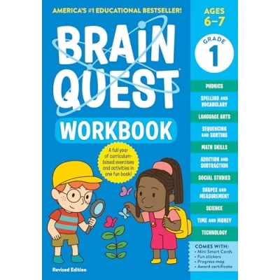 Afbeelding van Brain Quest Workbook: 1st Grade (Revised Edition)