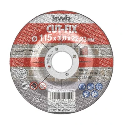 Afbeelding van CUT FIX Doorslijpschijven steen 115x3x22 mm KWB
