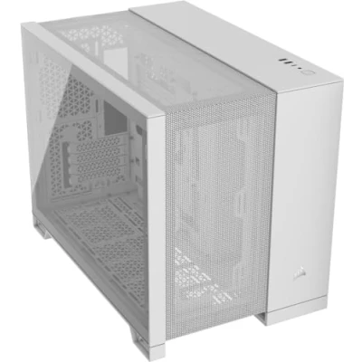 Image de Boîtier PC 2500D AIRFLOW Micro ATX Dual Chamber Blanc