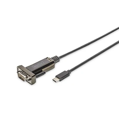 Afbeelding van Digitus USB 2.0 Adapter [1x Serieel 9 polig 1x C stekker] DA 70166 1.00 m