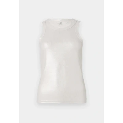Afbeelding van Only ONLSOL LIFE S/L GLITTER RIB Top JRS Cloud Dancer/C XL