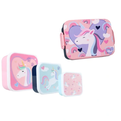 Afbeelding van Prêt 3 in 1 Snackbox &amp; Lunchbox 8721122781791