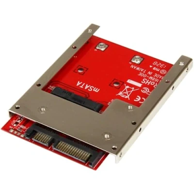 Afbeelding van StarTech.com 2,5 inch mSATA SSD naar SATA adapter converterkaart (SAT32MSAT257)