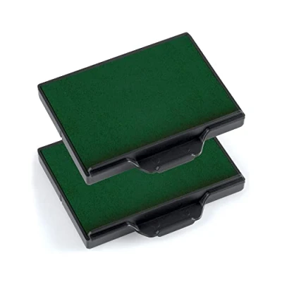 Image de Trodat pack de 2 cassettes dencrage 6 58 vert 6267