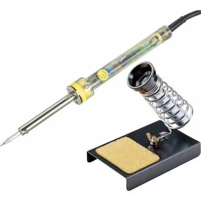 Afbeelding van TOOLCRAFT JLS 03 Soldeerboutset 230 V 60 W Potloodvorm +200 +450 C Incl. uitrusting