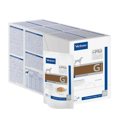 Afbeelding van dubbelpak: 18x 300g Virbac Dog Veterinary HPM Digestive Support nat hondenvoer
